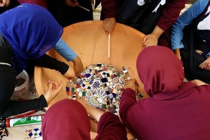 Mosaic Workshop: A Youth Outreach Program